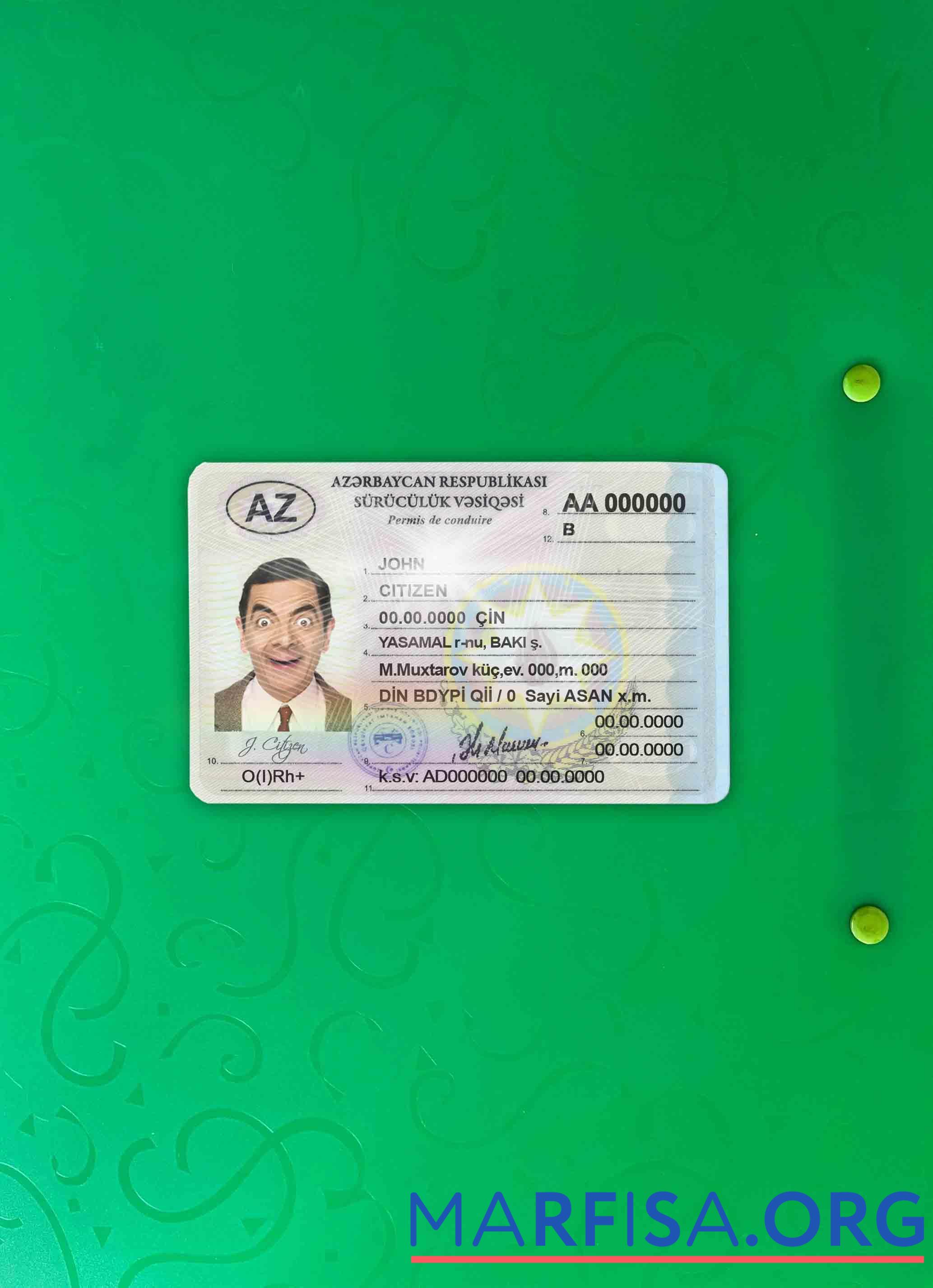 Realistic Azerbaijan DL (2013 – present) photolook example